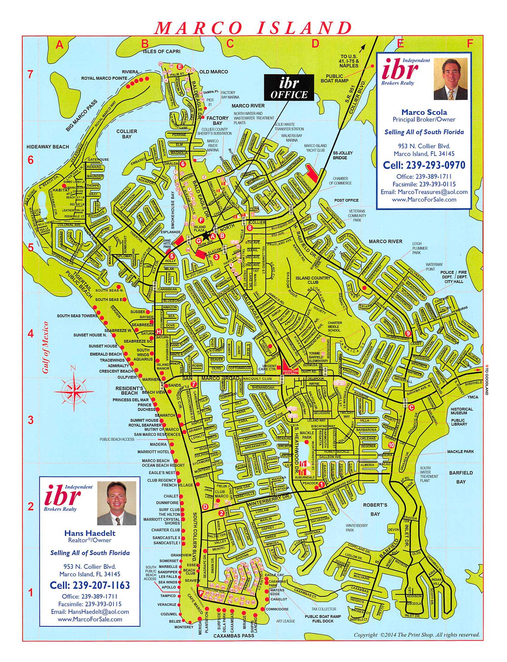 Map Of Marco Island Area The World Map